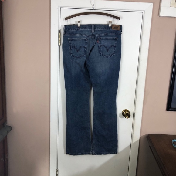 Levi's 515 Jeans Womens 10M Bootcut  Blue Denim - Picture 2 of 14